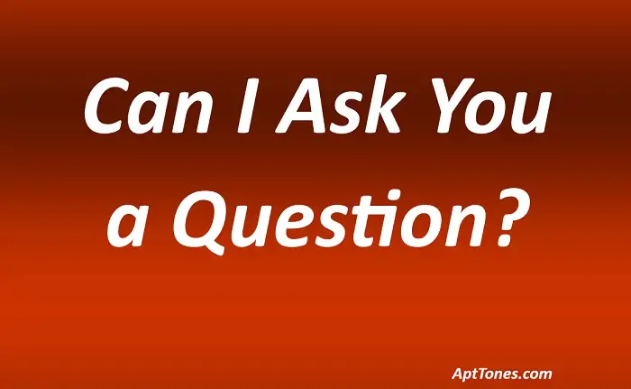 funny responses to can i ask you a question