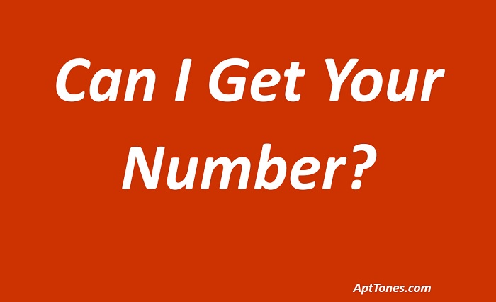 funny responses to can i get your number