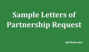 10 Sample Letters of Partnership Request - Apt Tones