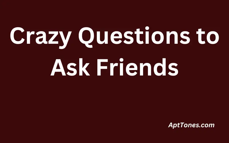 Crazy Questions to Ask Friends