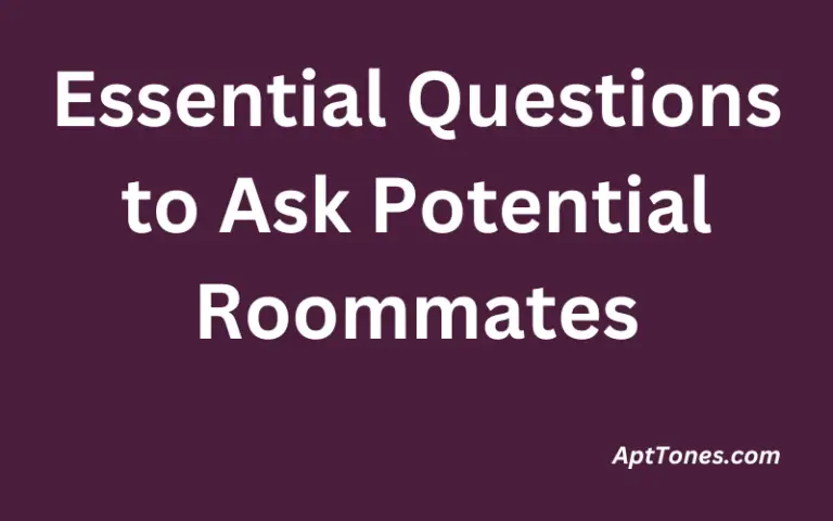 Essential Questions to Ask Potential Roommates