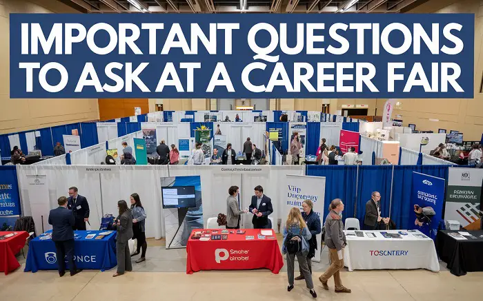 questions to ask at a career fair