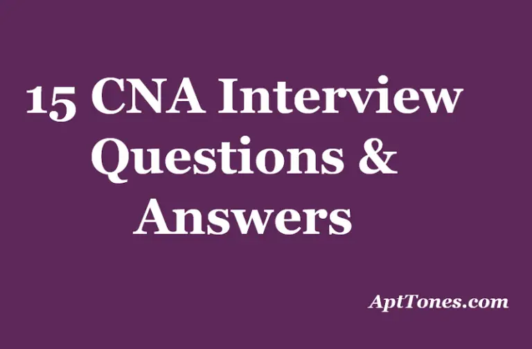 cna interview questions