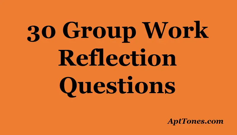 group work reflection questions