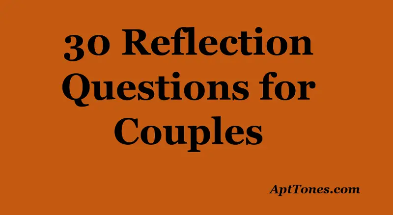 reflection questions for couples