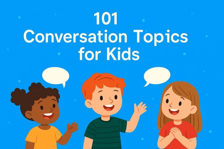 conversation topics for kids